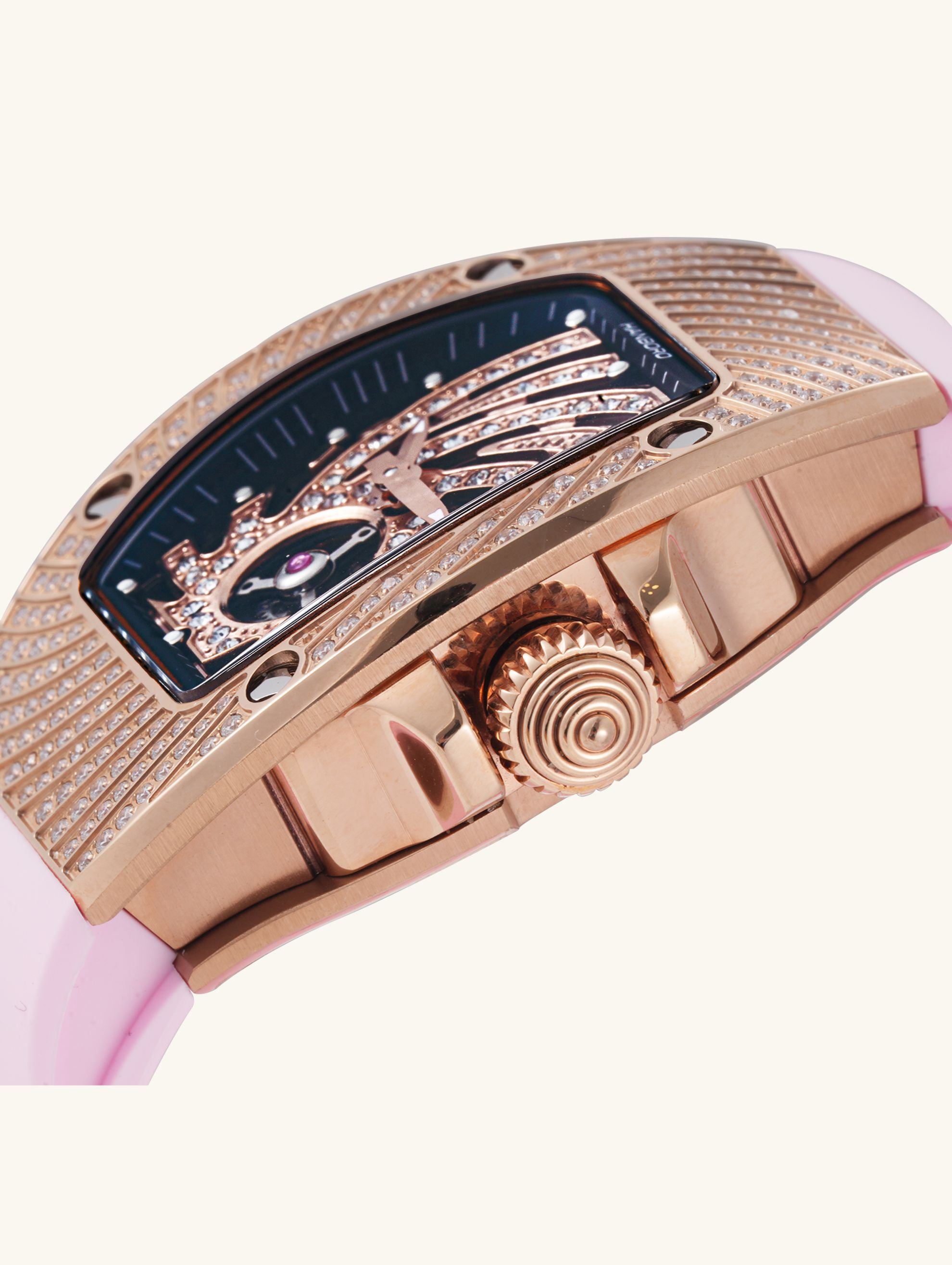 304 Stainless Steel, Crystal, Diamond, Quartz Movement Women's Watch