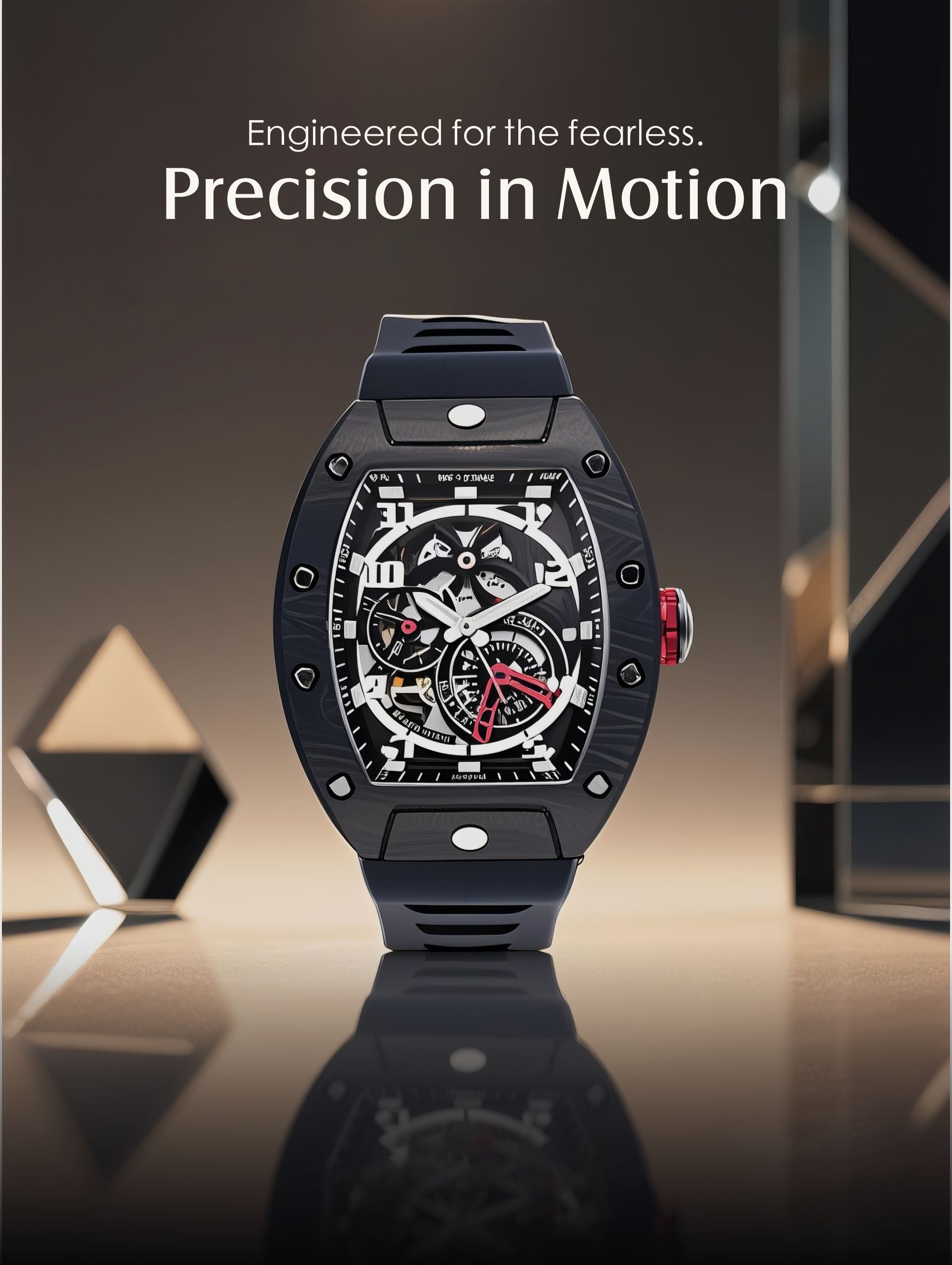 304 Stainless Steel Sapphire Mechanical Movement Men's Watch