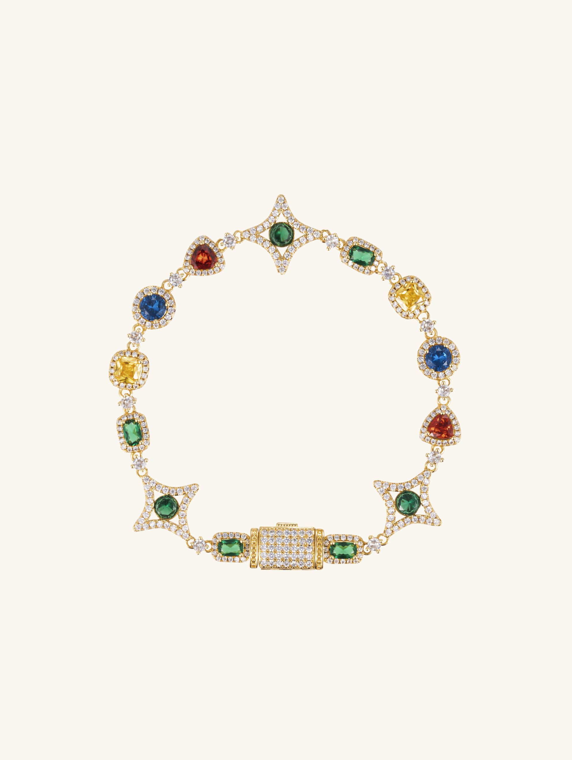 Colorful Starburst Bracelet