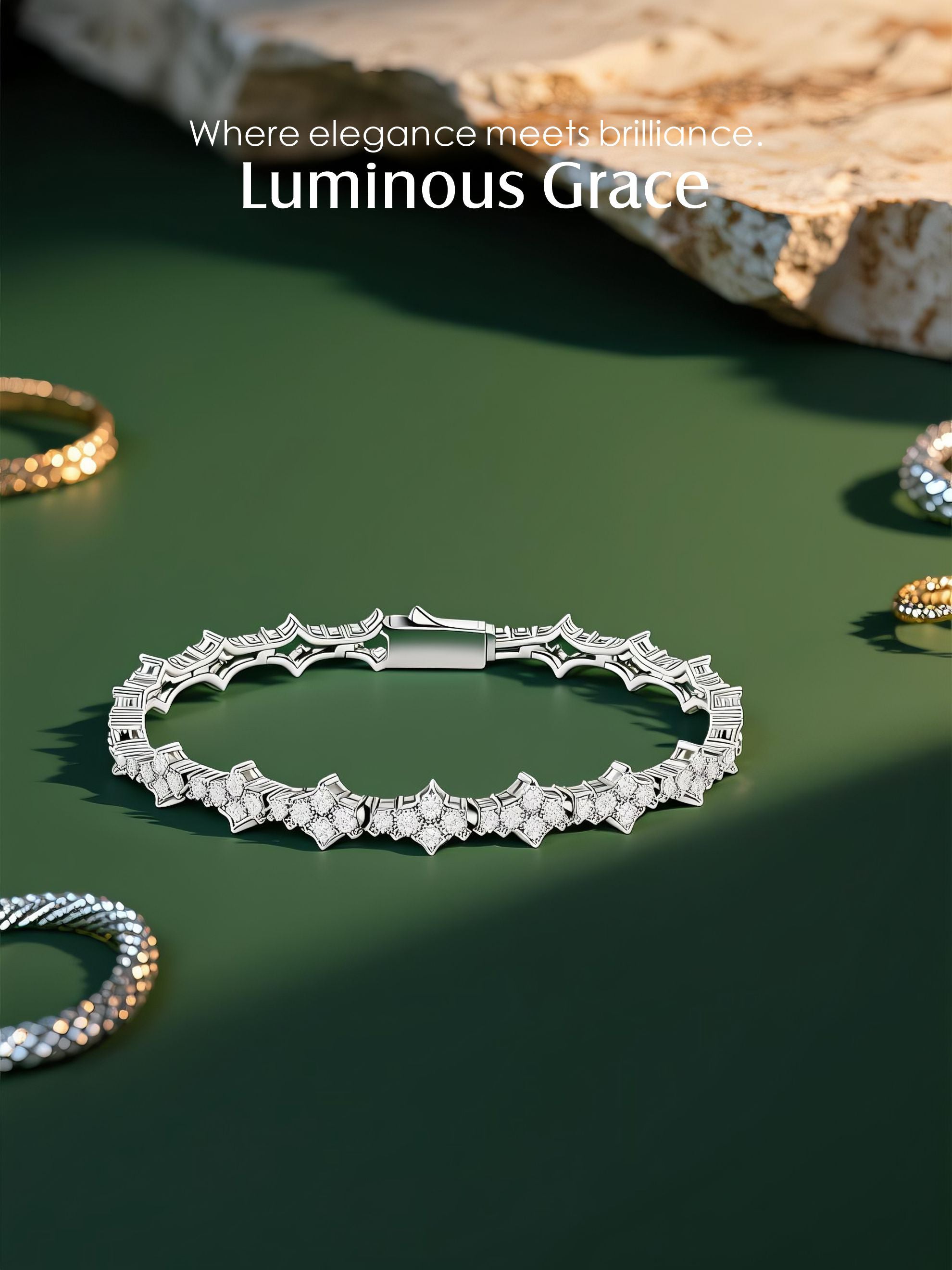 Diamond 14K Tennis Bracelet