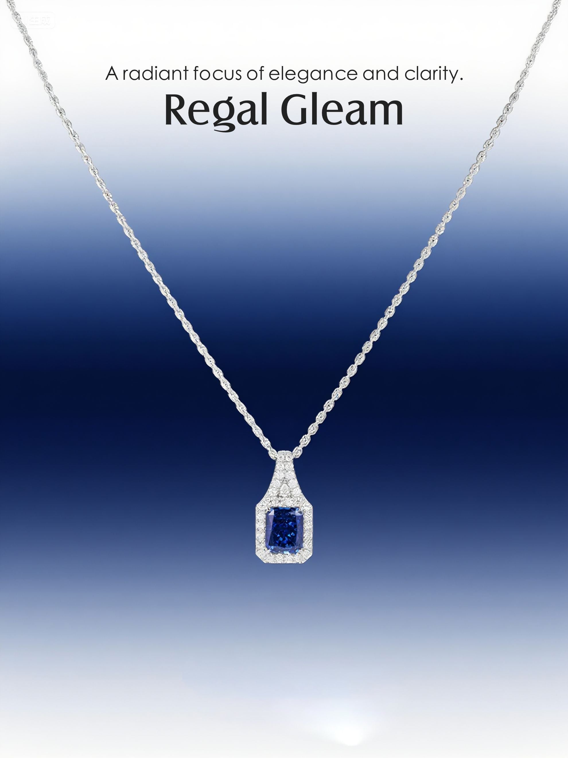 Large Colored Gemstone 14K Pendant