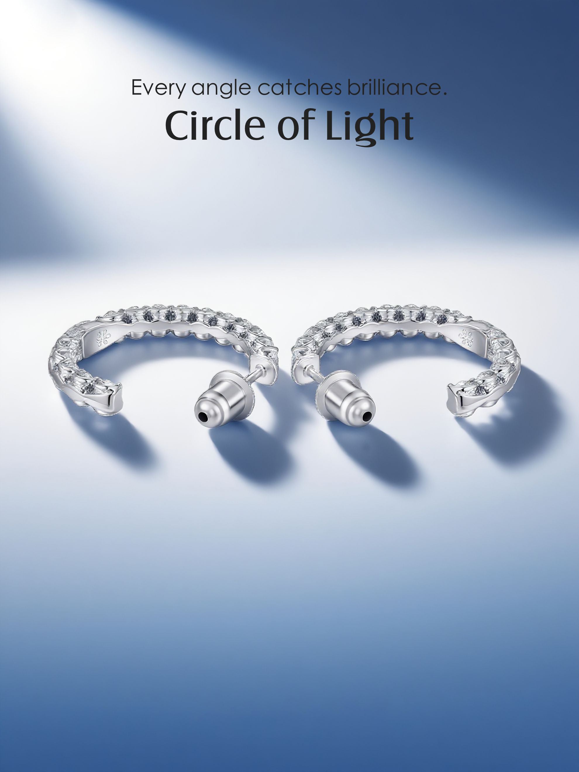 14K Row Inlay Earrings