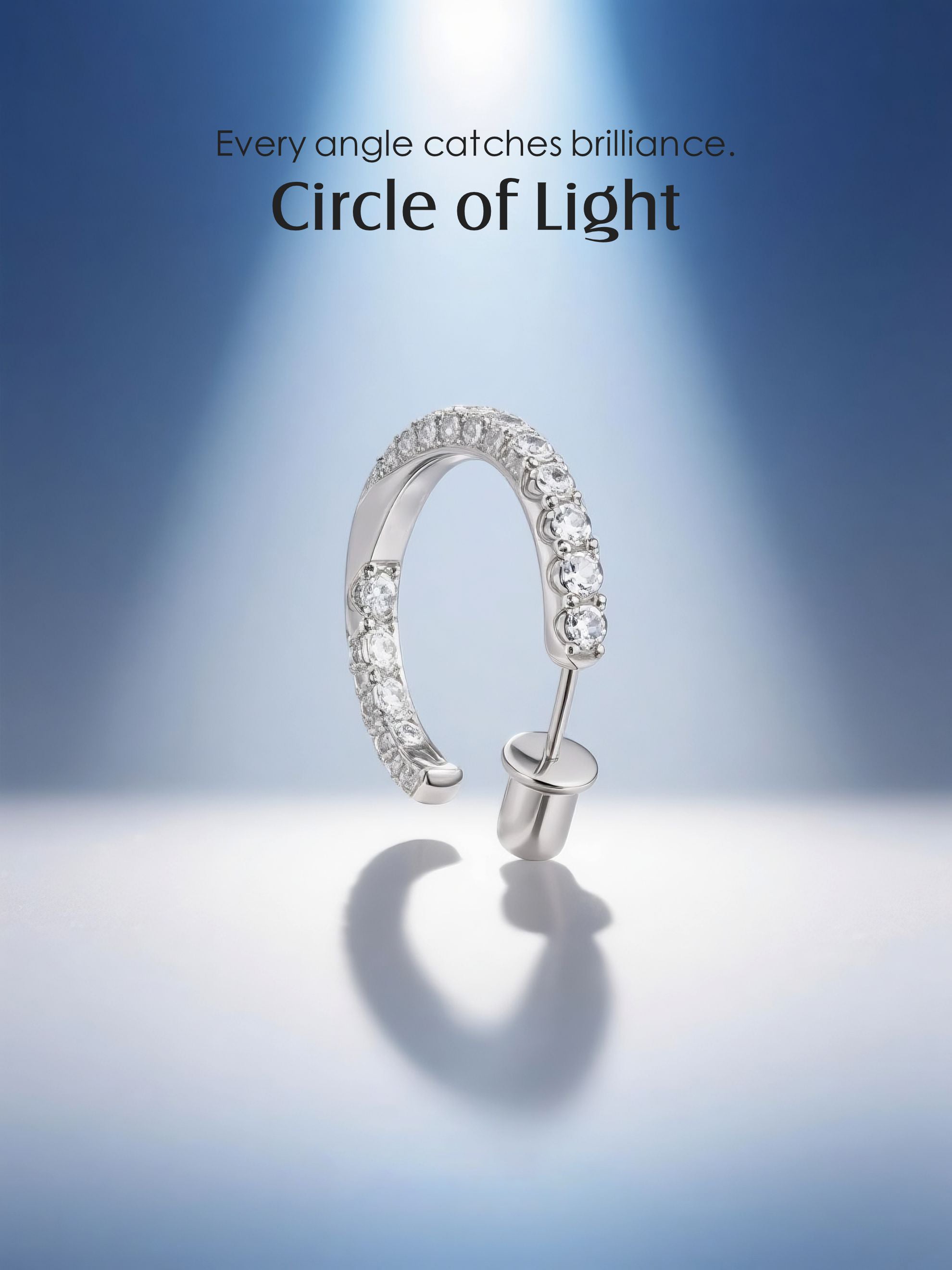 14K Row Inlay Earrings