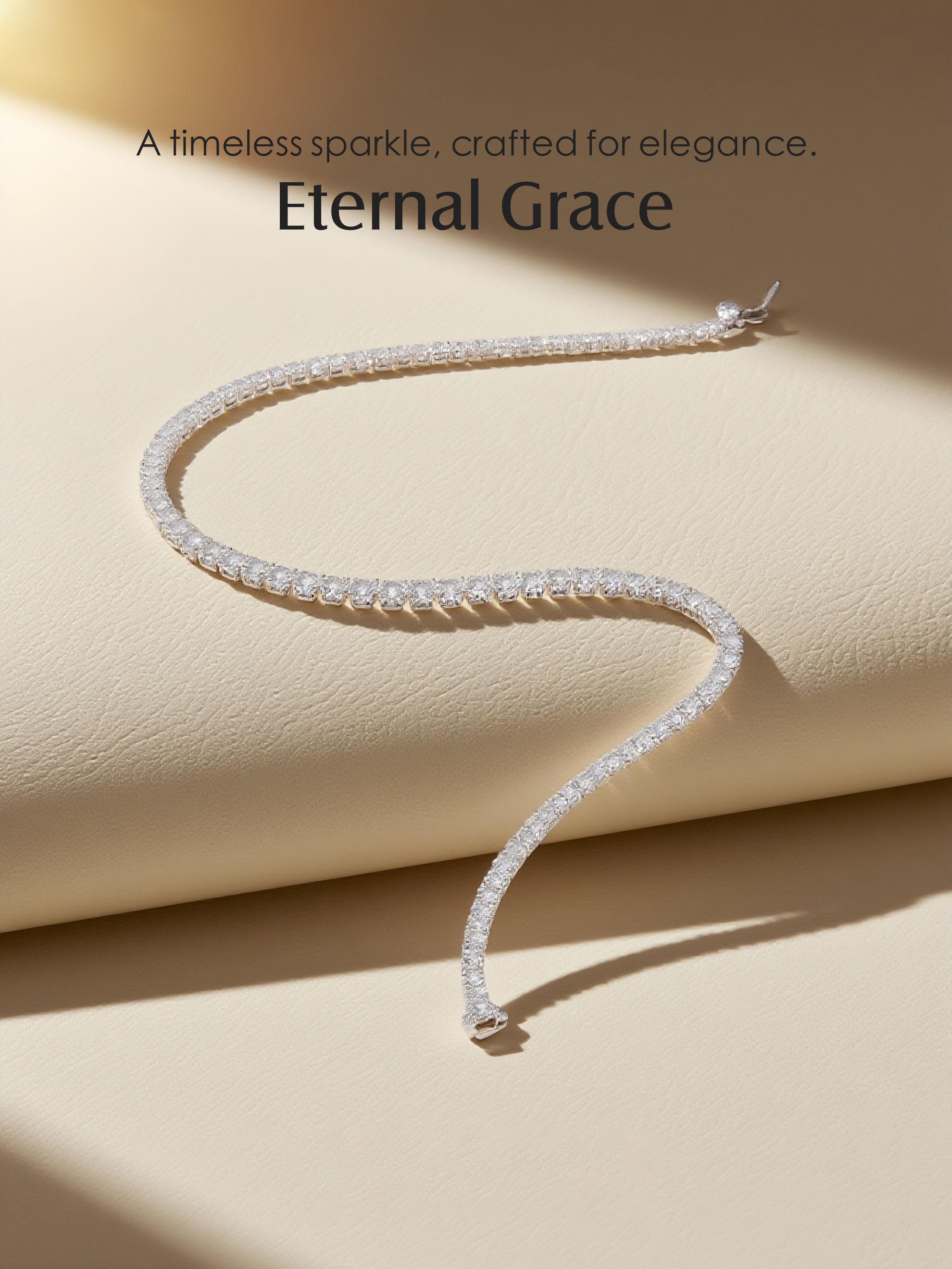 14K Sleek Bubble Diamond Necklace