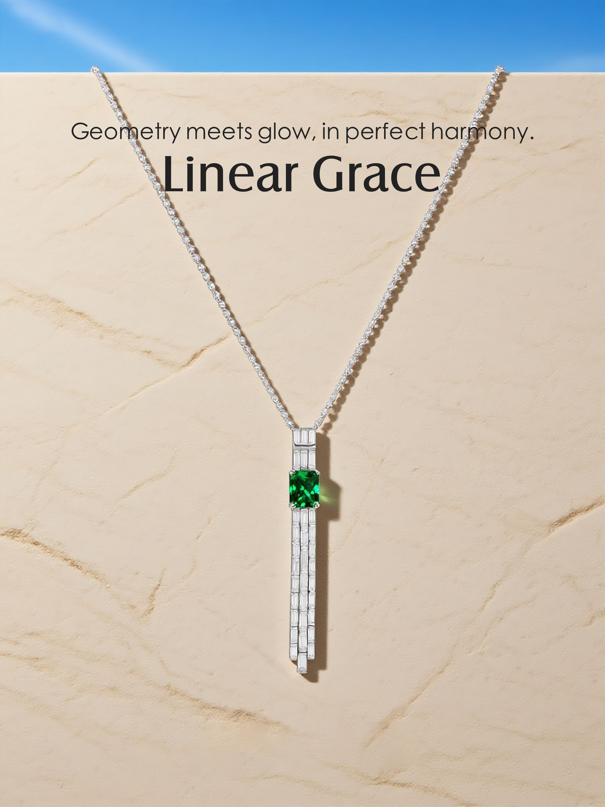 Gold and White Diamond 14K Necklace