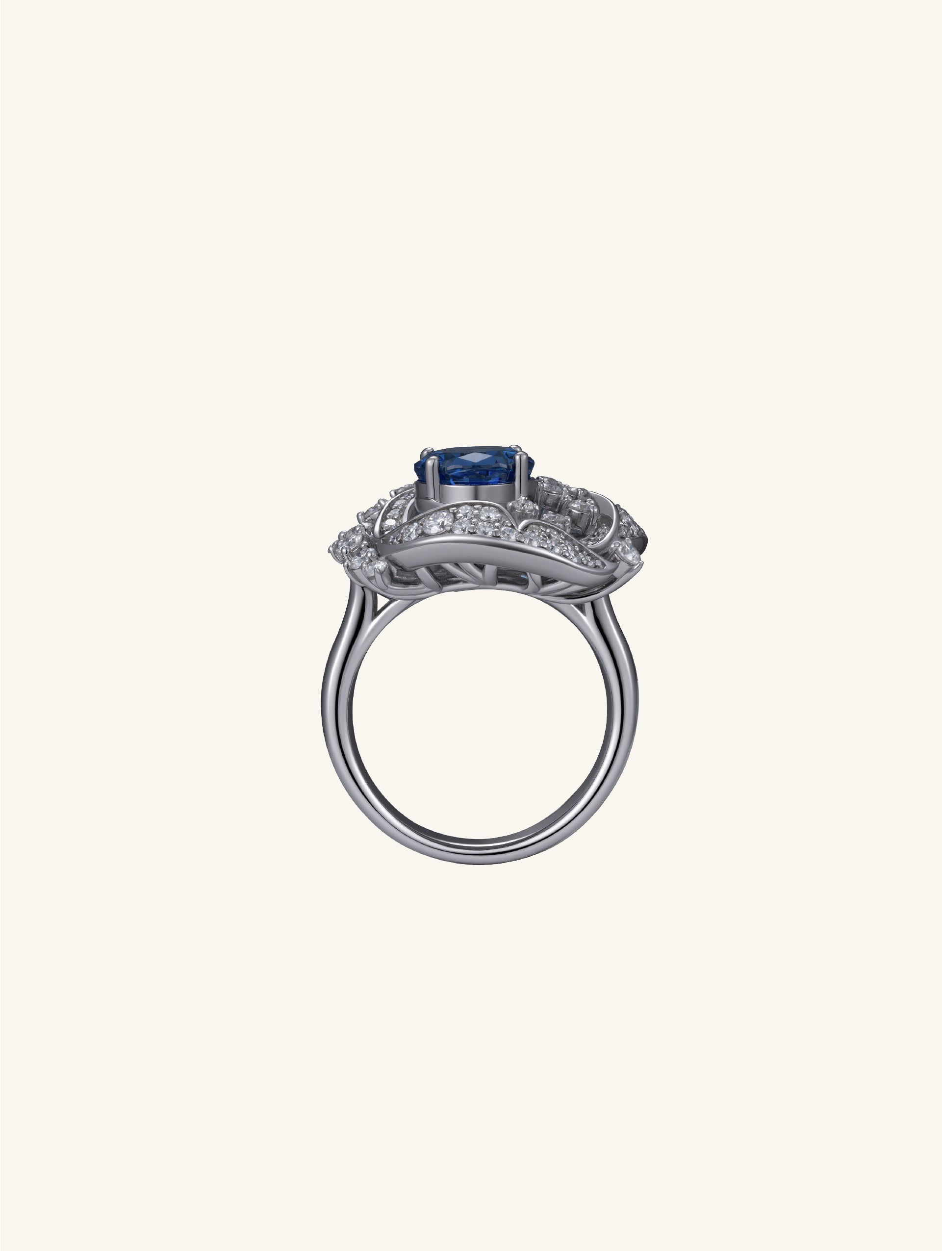 Vine Diamond 14K Ring