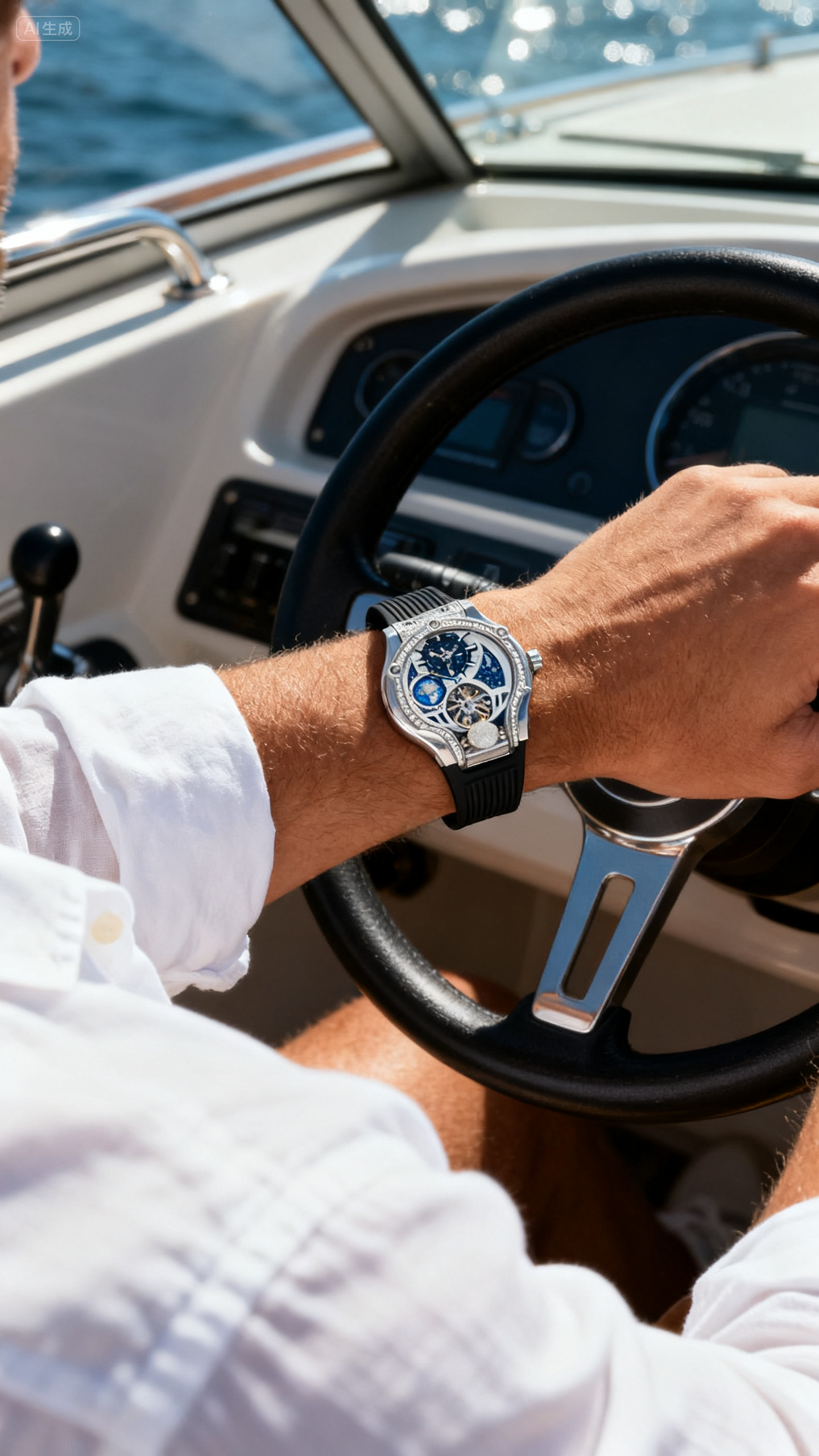 2025 US men’s silver watch styling