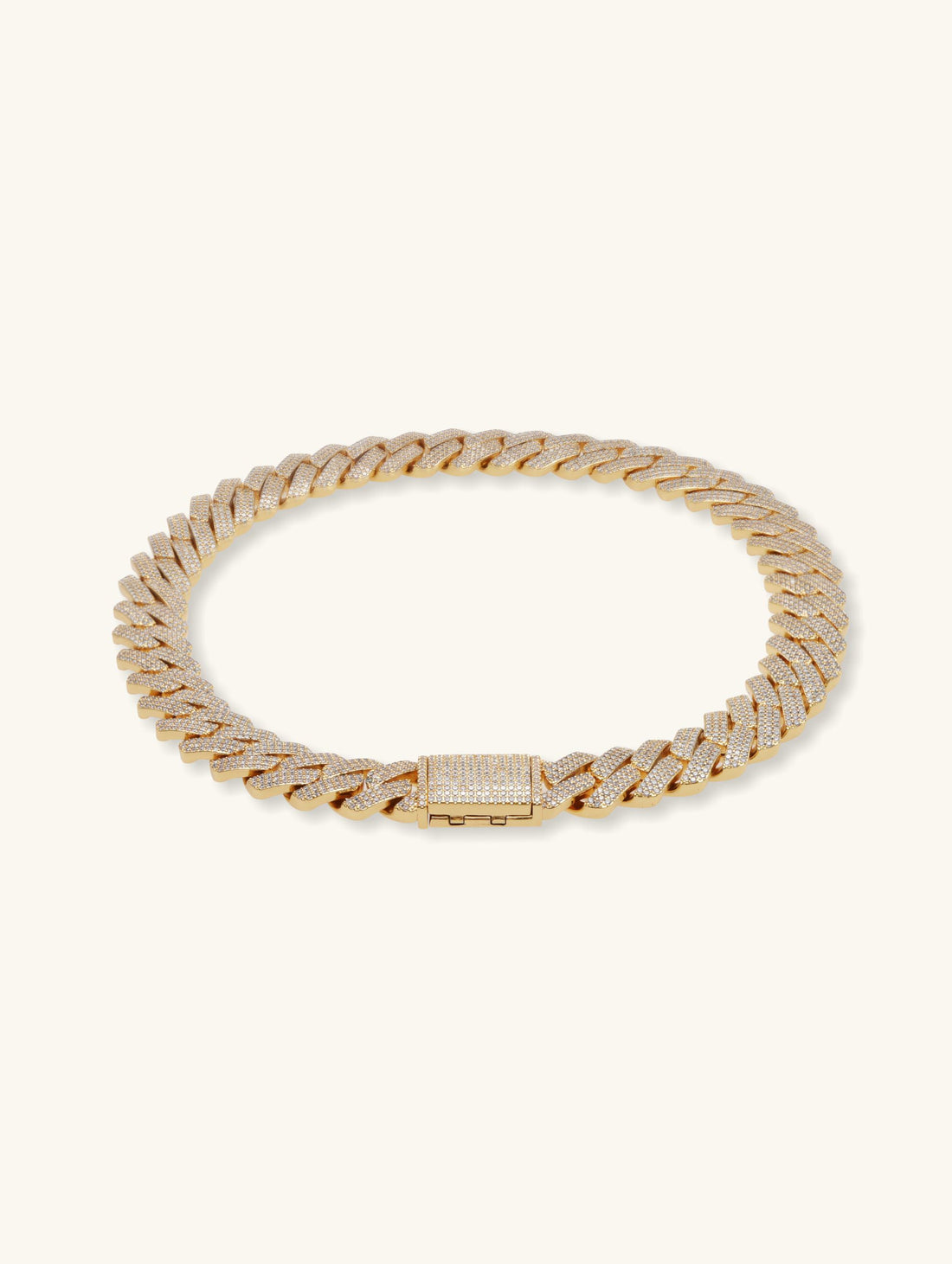 14K Gold-Plated 20mm Cuban Link Chain with Cubic Zirconia: A Complete Product Analysis