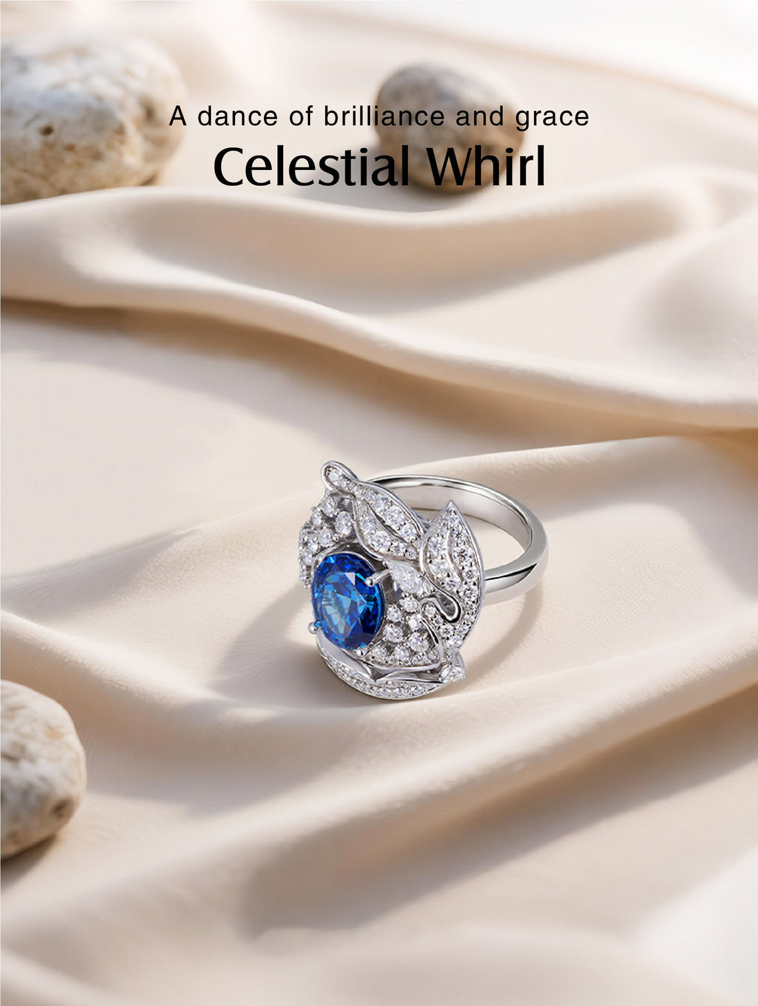 Blue Sapphire Diamond Halo Ring – Product Analysis, Symbolism; Styling Guide