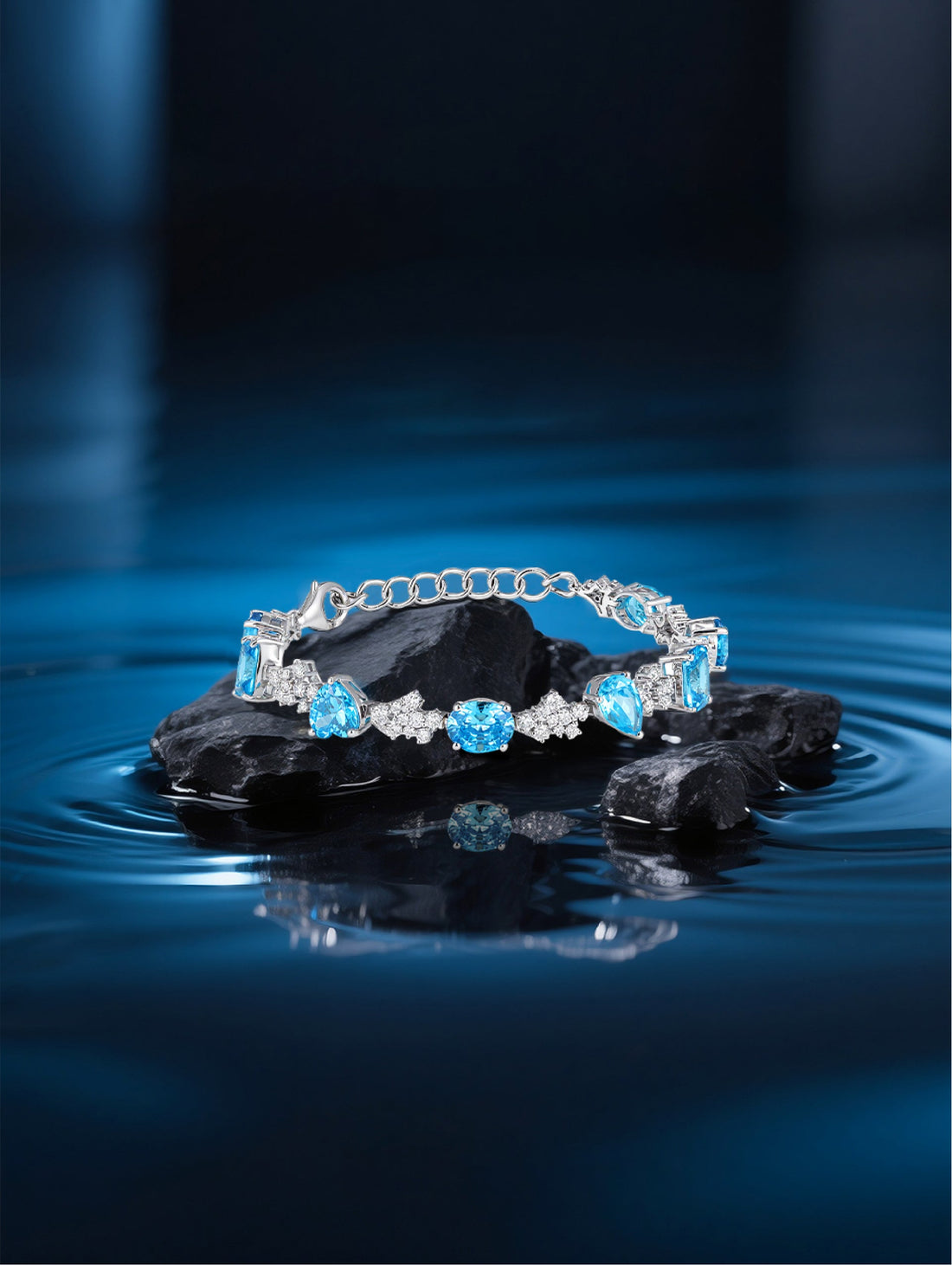 Blue Sapphire Tennis Bracelet – Product Analysis, Color Story; City Styling Guide