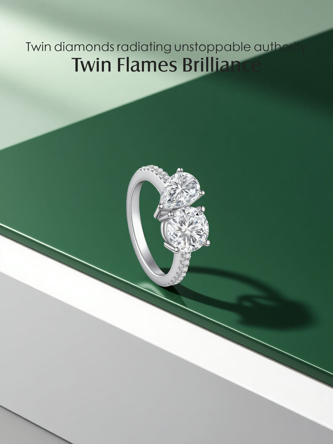 Two-Stone Toi et Moi Ring: Dual Geometry, Story Power; Market Fit for Design-Led Brands