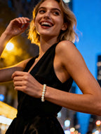 BuzzBloom 14K Diamond Rock Sugar Bracelet at Fifth Avenue Party