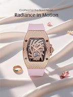 304 Stainless Steel, Crystal, Diamond, Quartz Movement Women's Watch