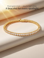 4mm Classic Tennis Bracelet