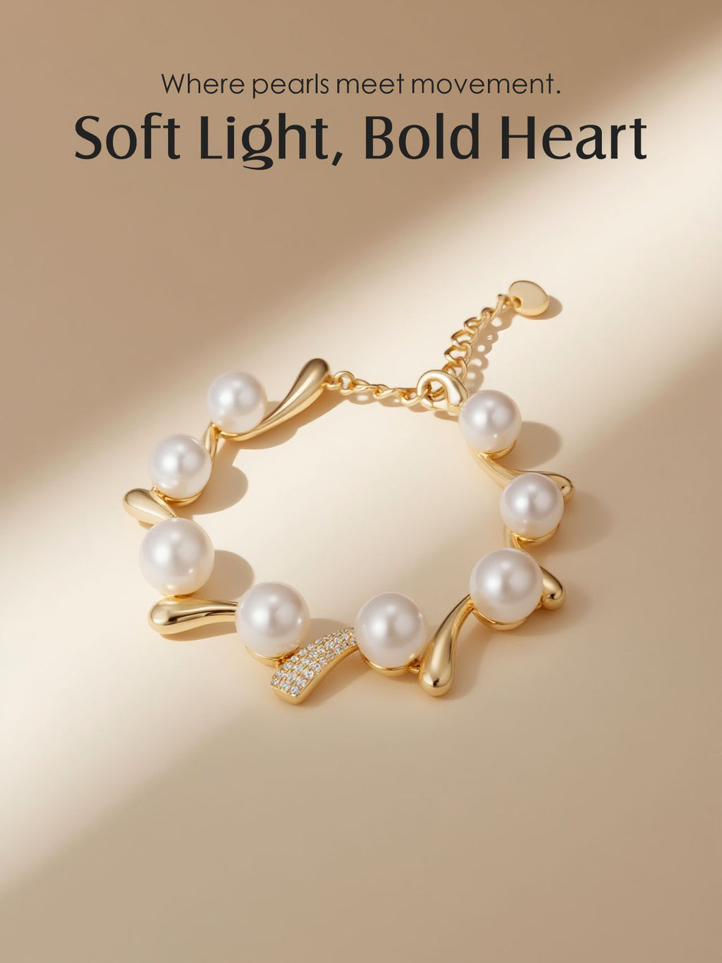 Pearl Wave Bracelet