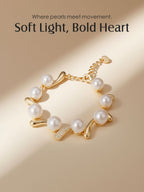 Pearl Wave Bracelet