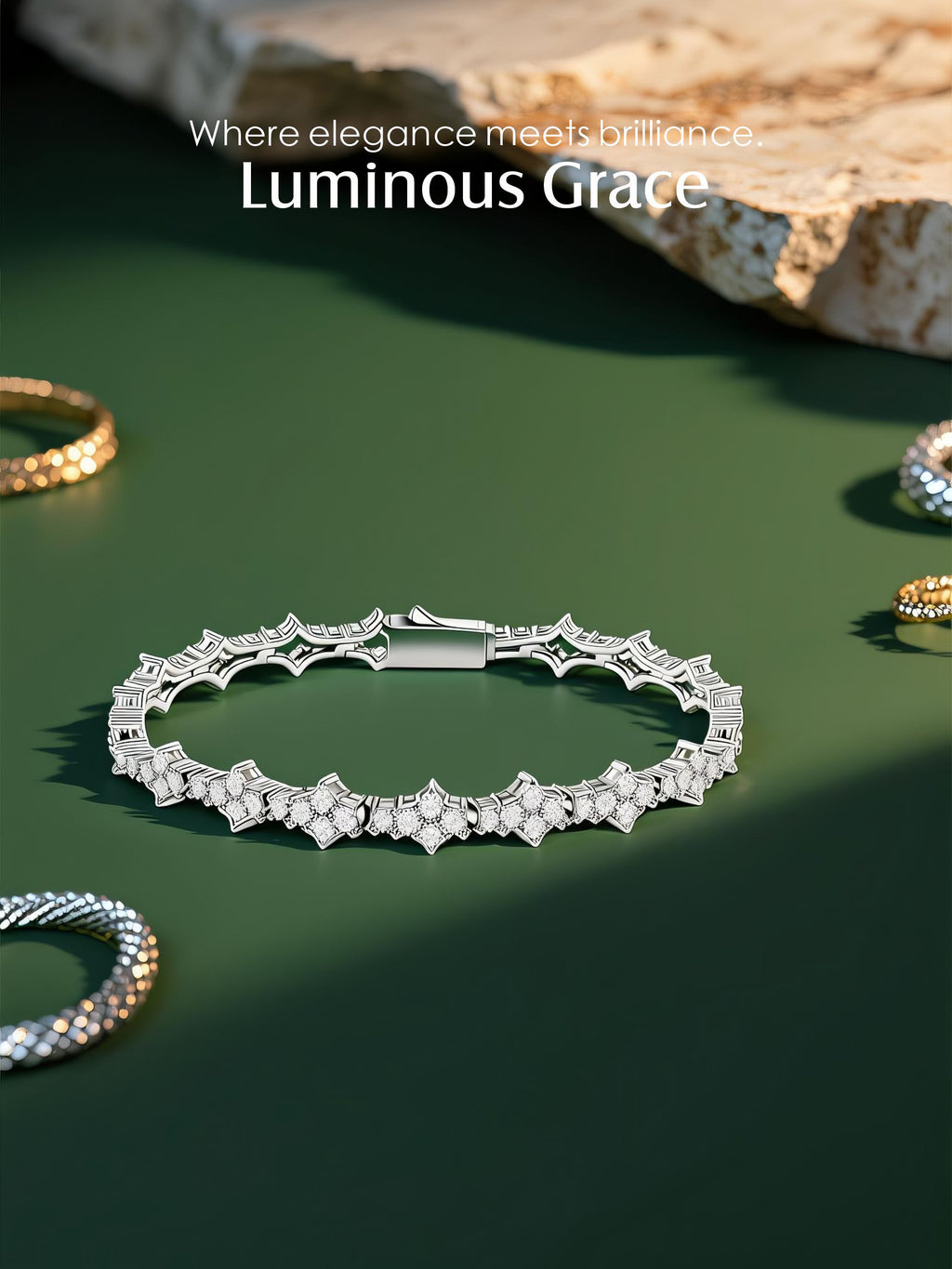 Diamond 14K Tennis Bracelet