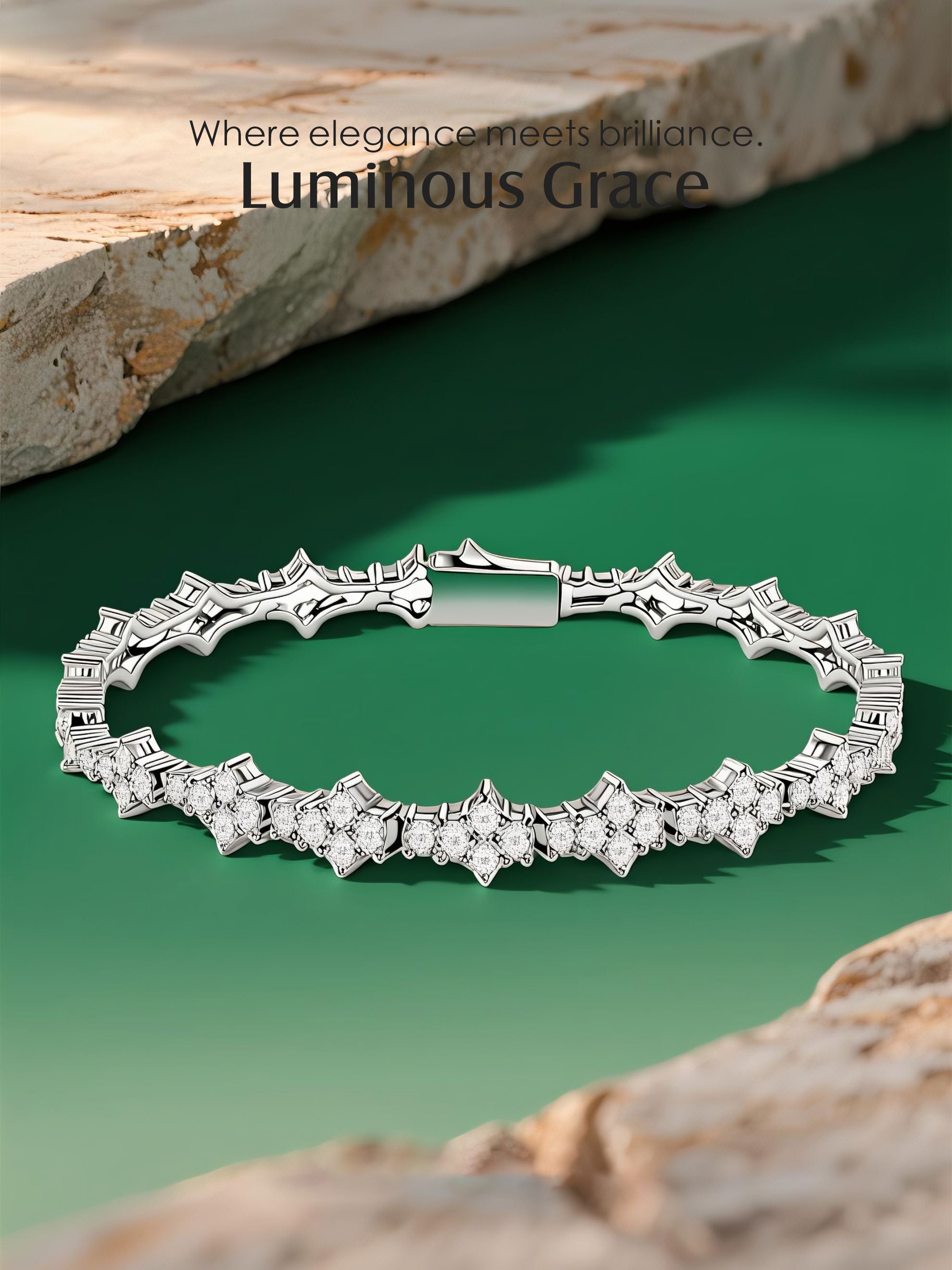 Diamond 14K Tennis Bracelet