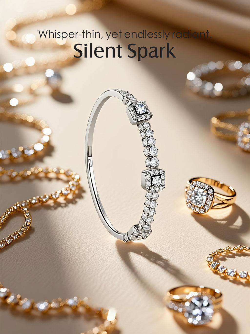 14K Diamond Bracelet
