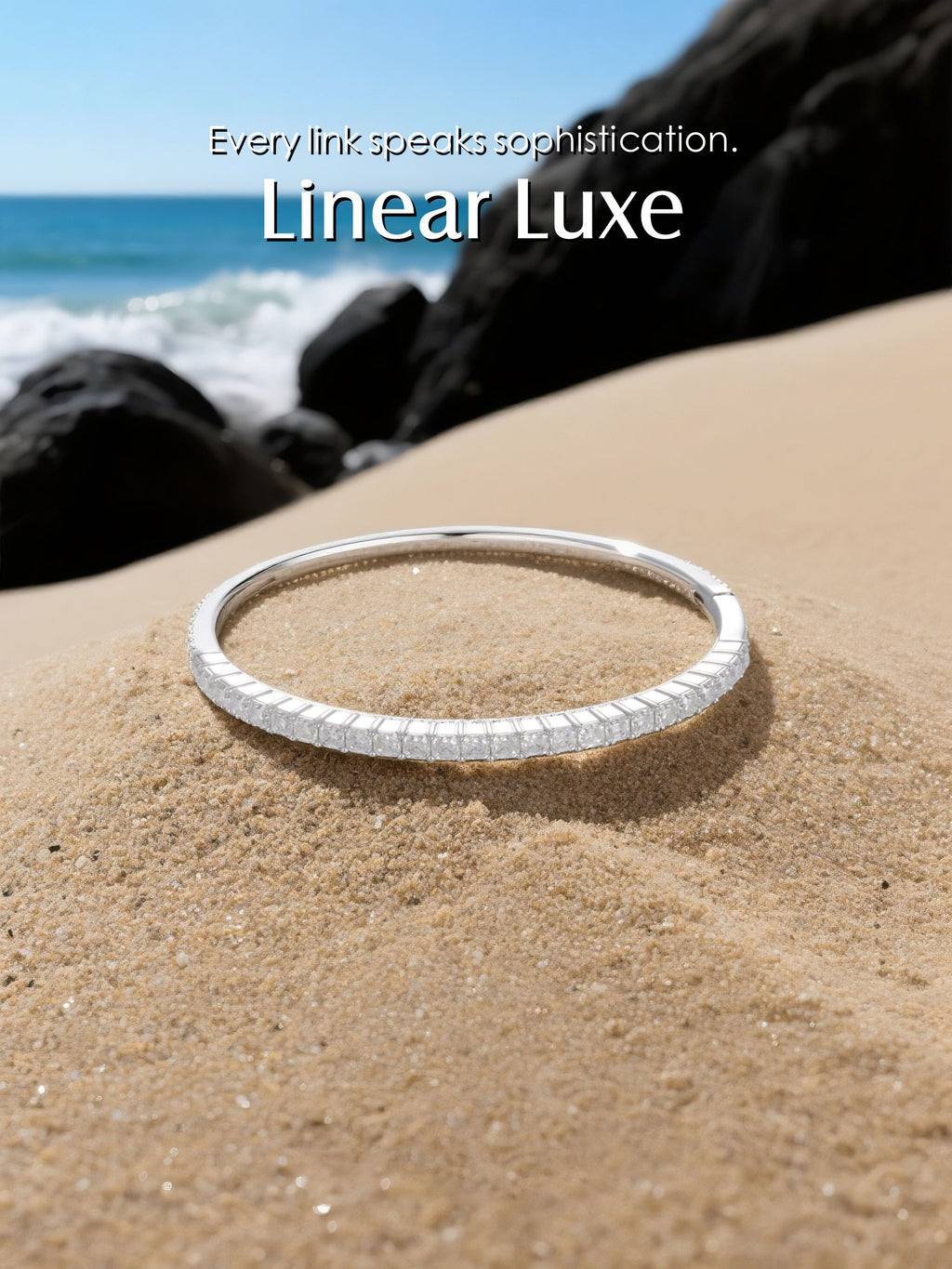 14K Block Style Bracelet