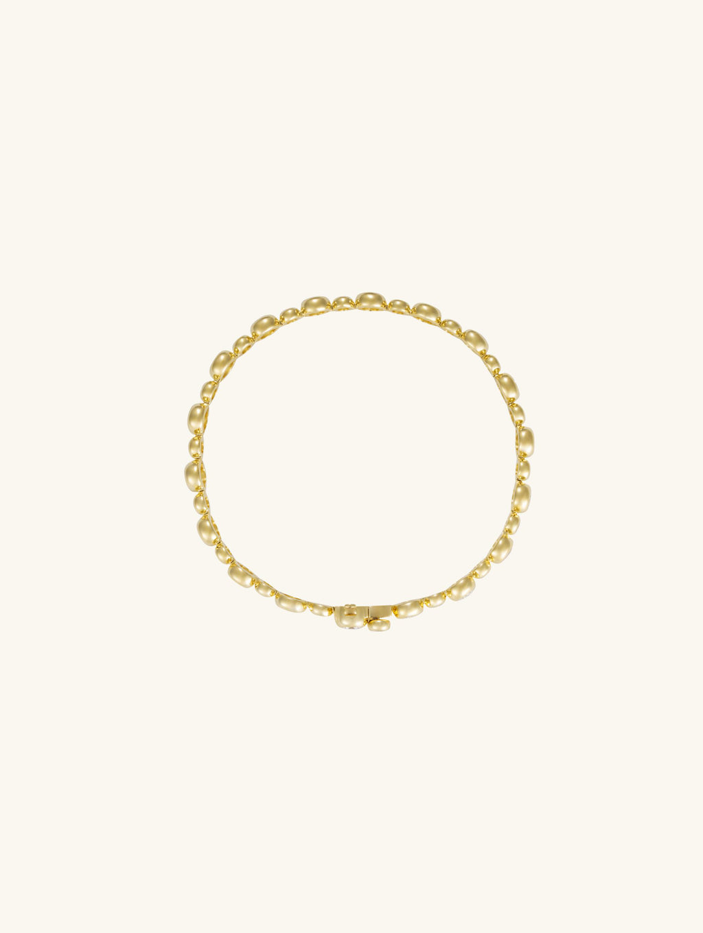14K Pink Gold Small Diamond Bracelet