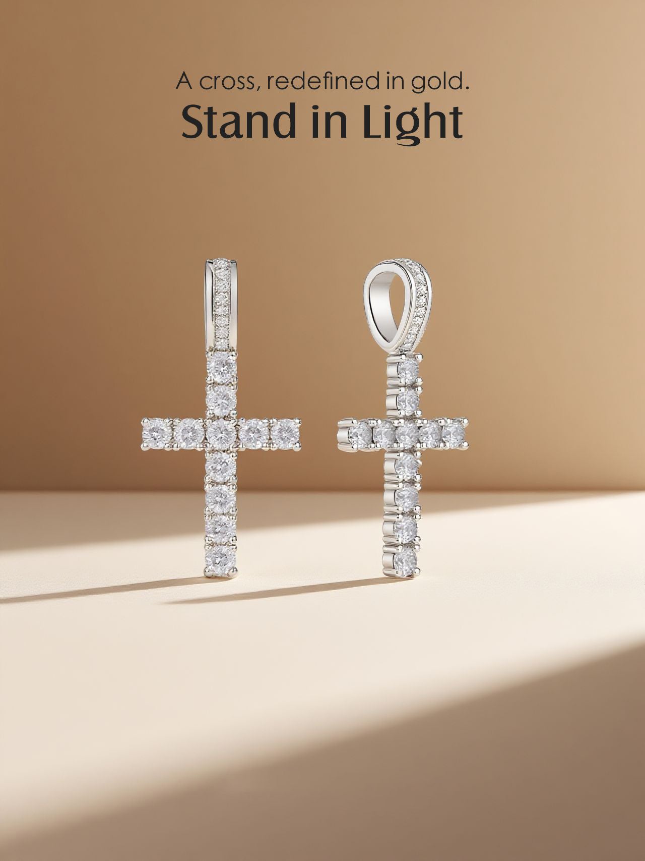 The Sparkling Cross Pendant