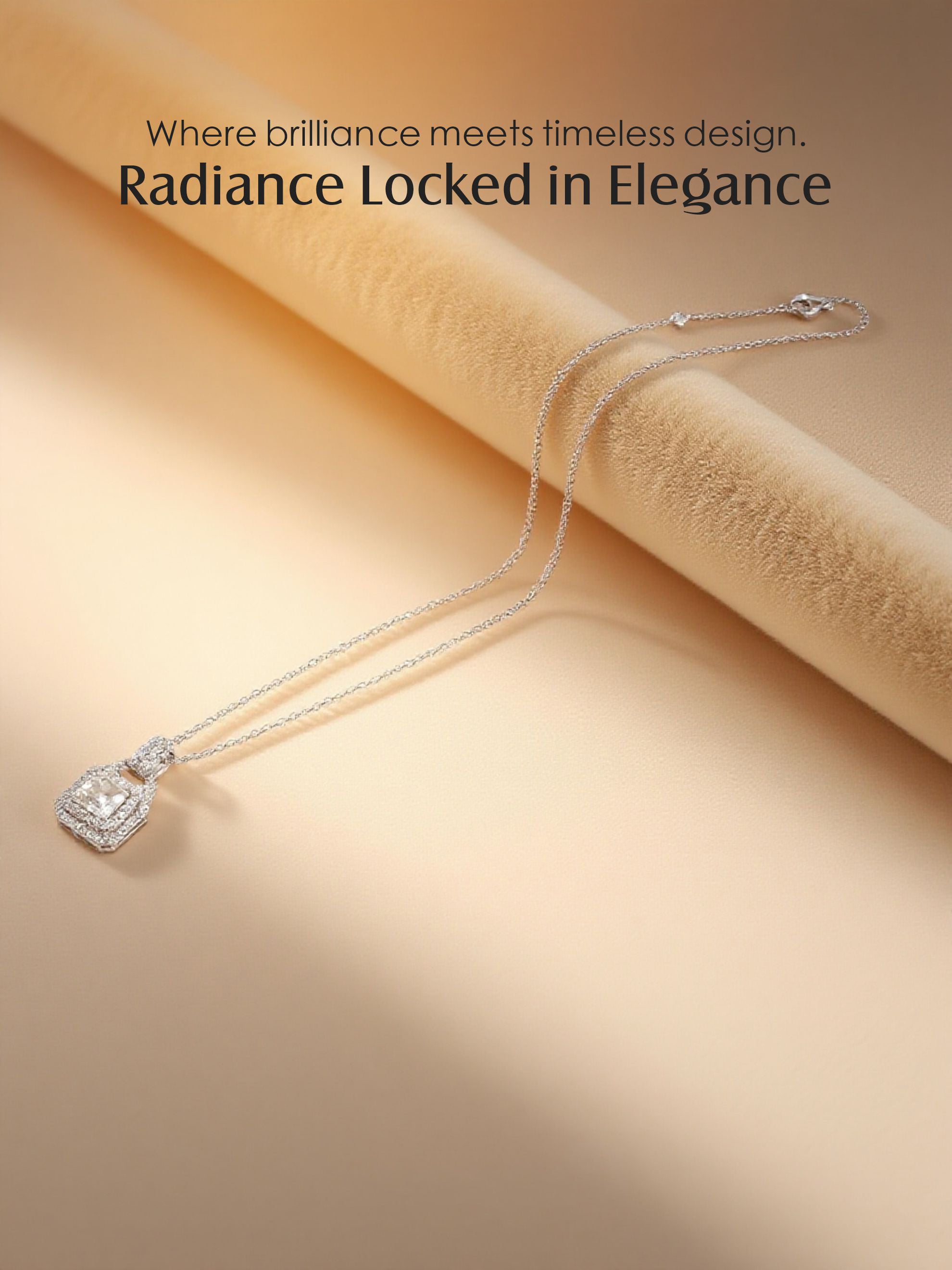 Large Gemstone 14K Pendant