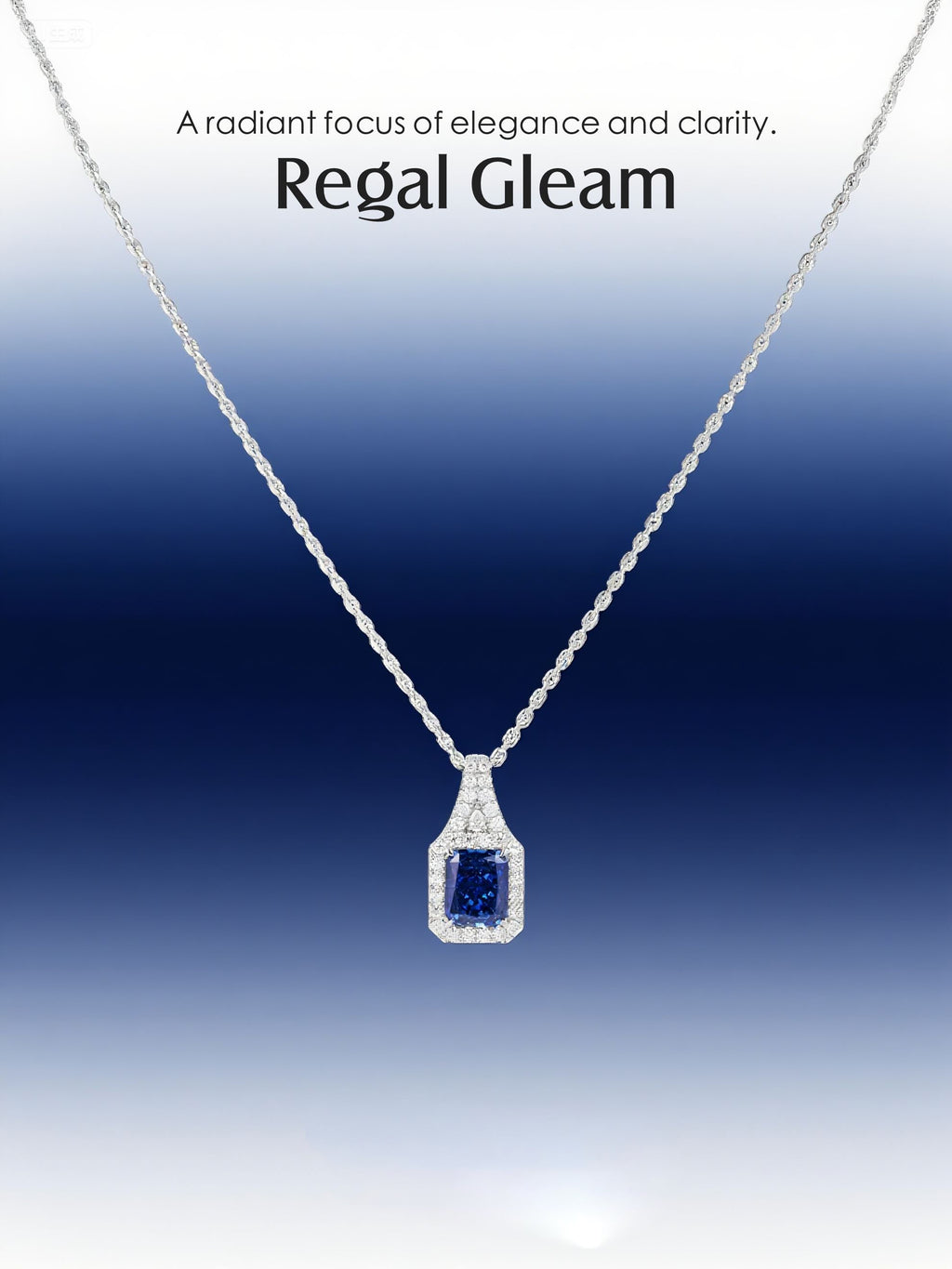 Large Colored Gemstone 14K Pendant