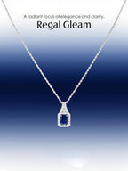 Large Colored Gemstone 14K Pendant