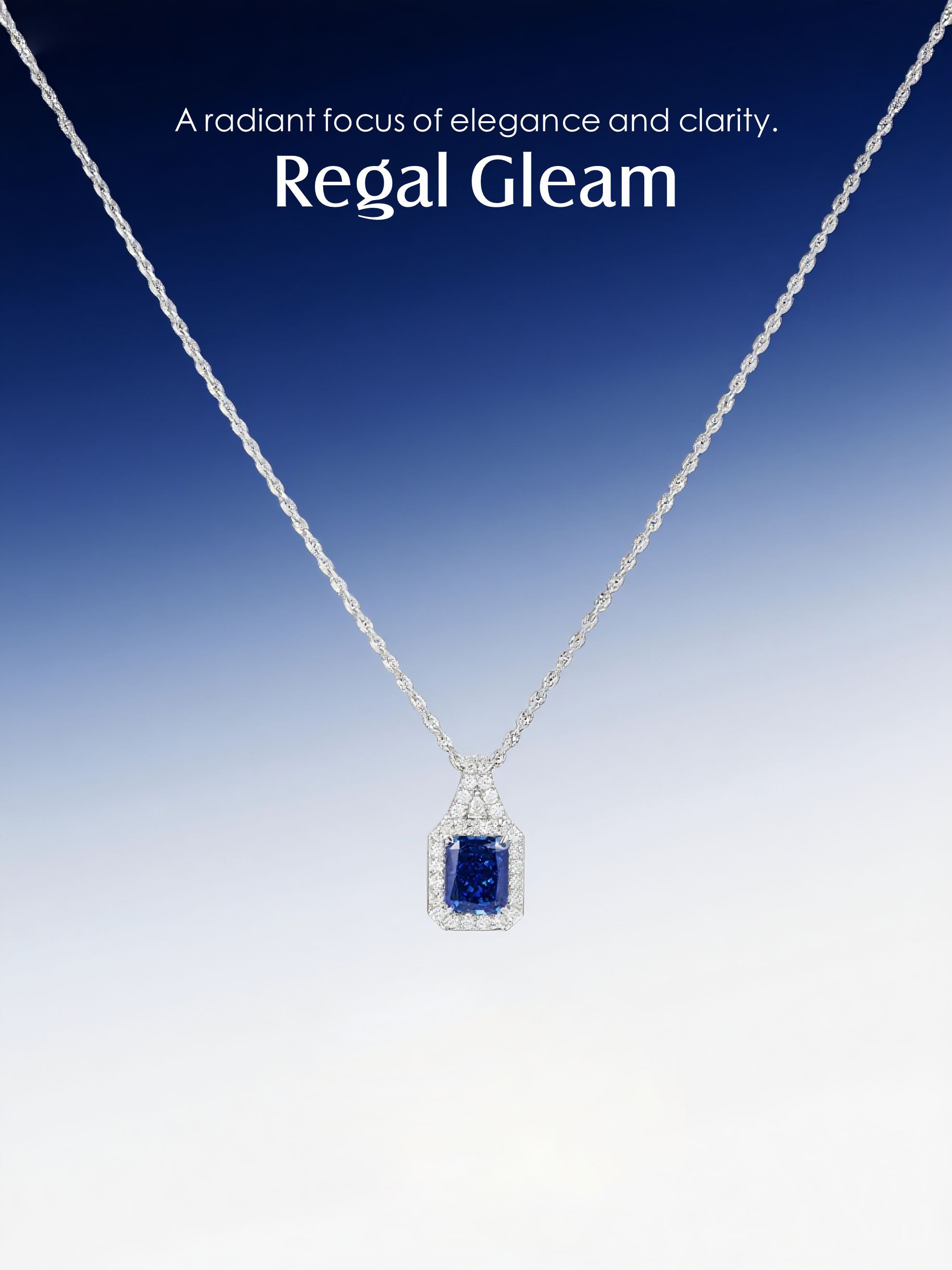 Large Colored Gemstone 14K Pendant