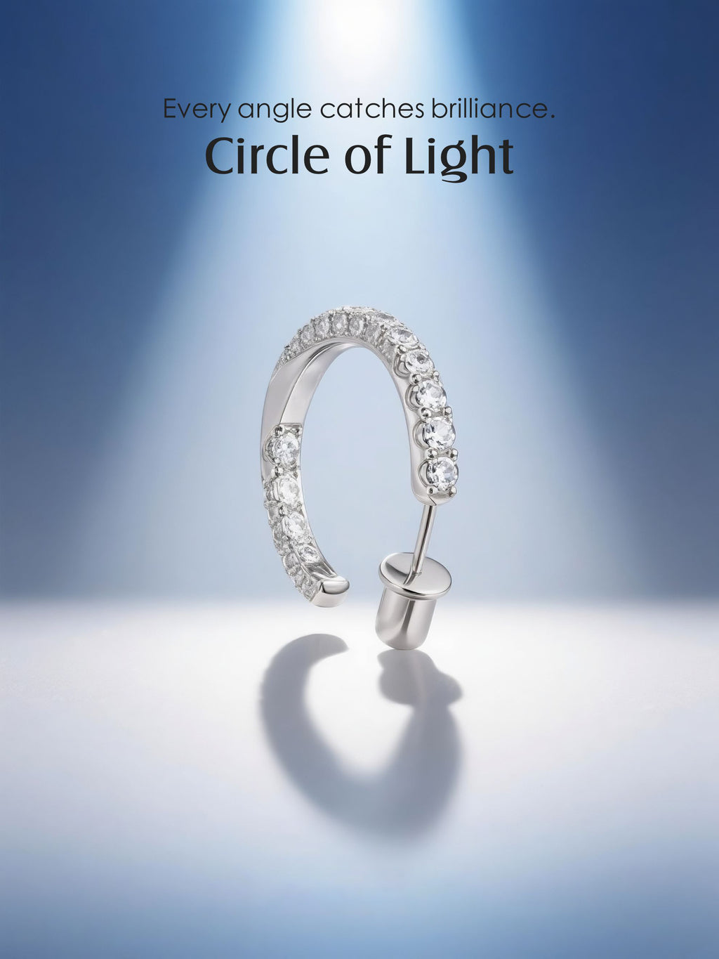 14K Row Inlay Earrings