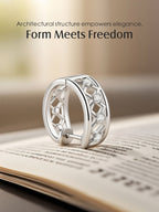 14K Net Flower Hollow Earrings