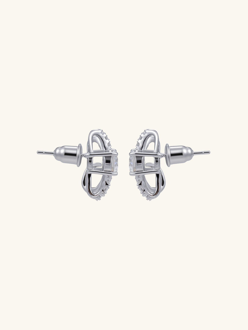 Fashionable 14K Round Treasure Earrings