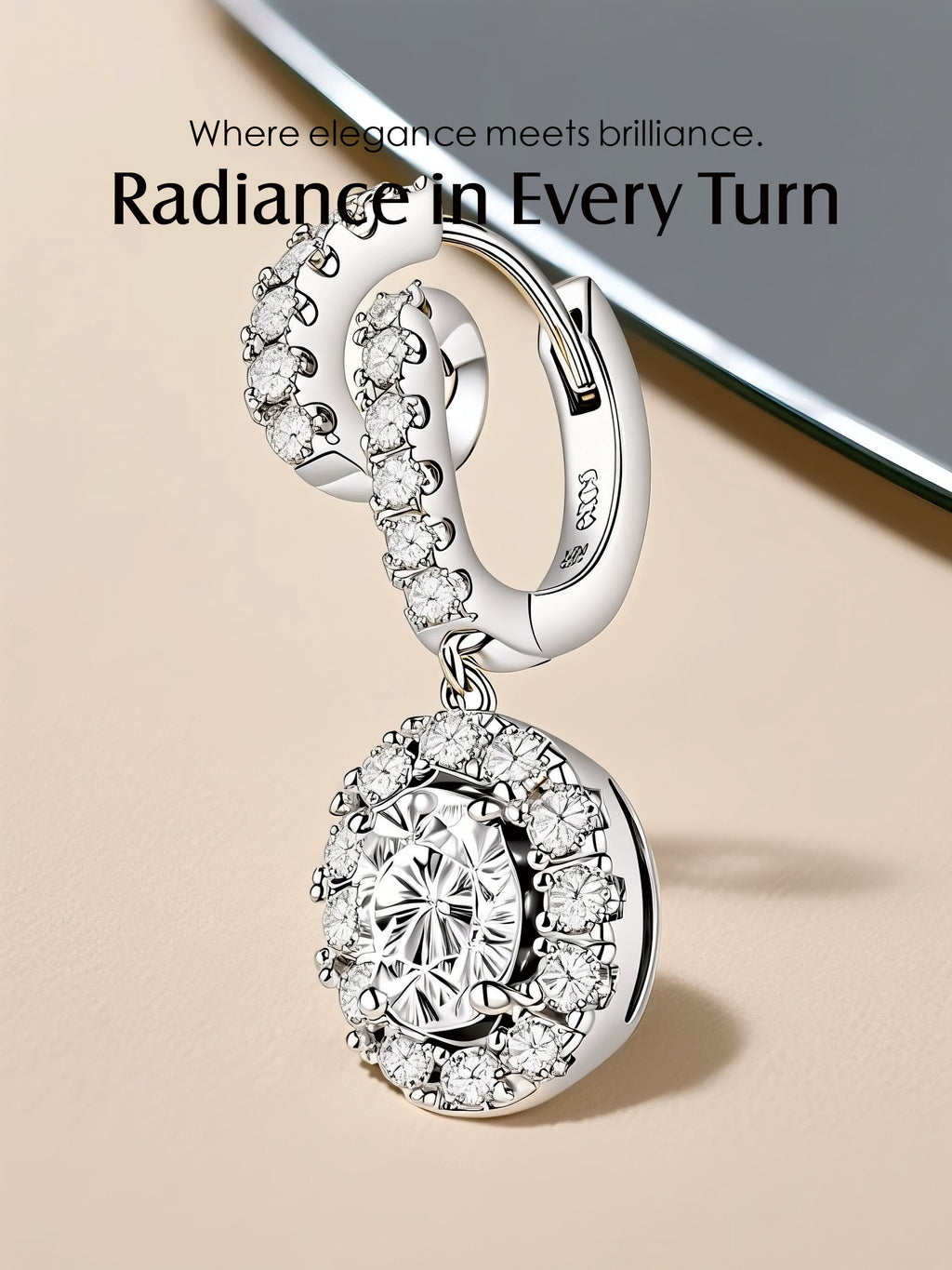 Classic 14K Round Treasure Earrings