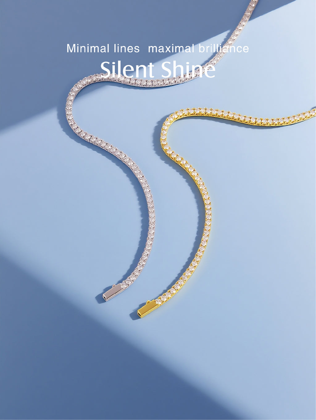 3mm Classic Tennis Necklace