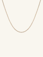 3mm Classic Tennis Necklace