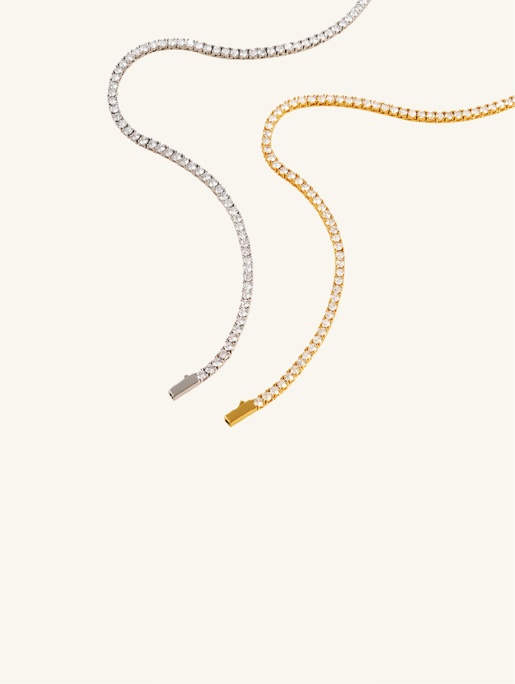 3mm Classic Tennis Necklace