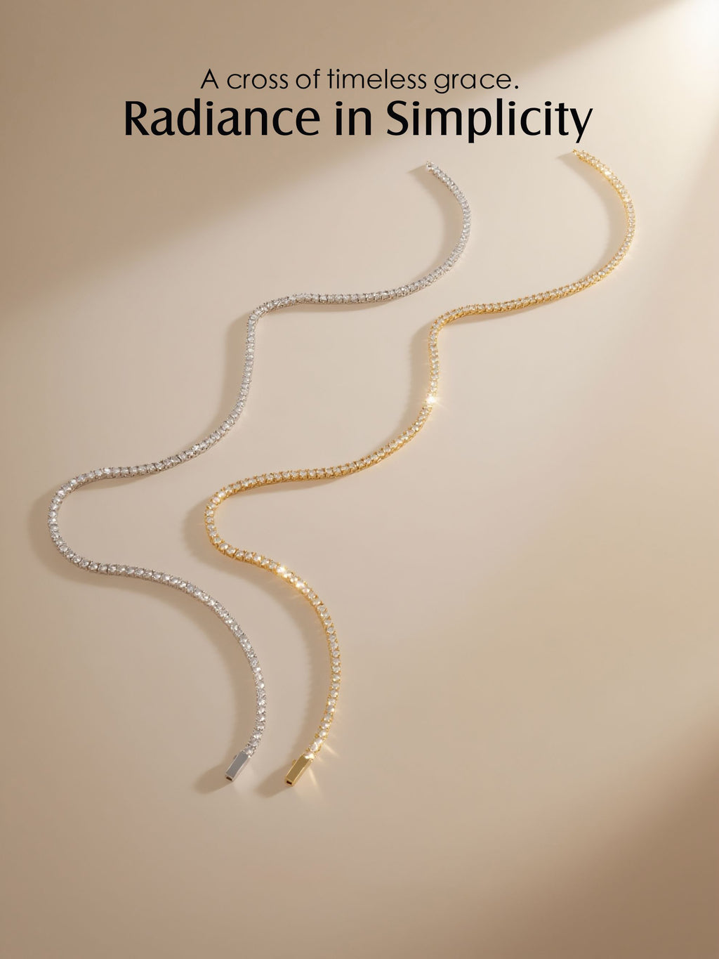 4mm Classic Tennis Necklace