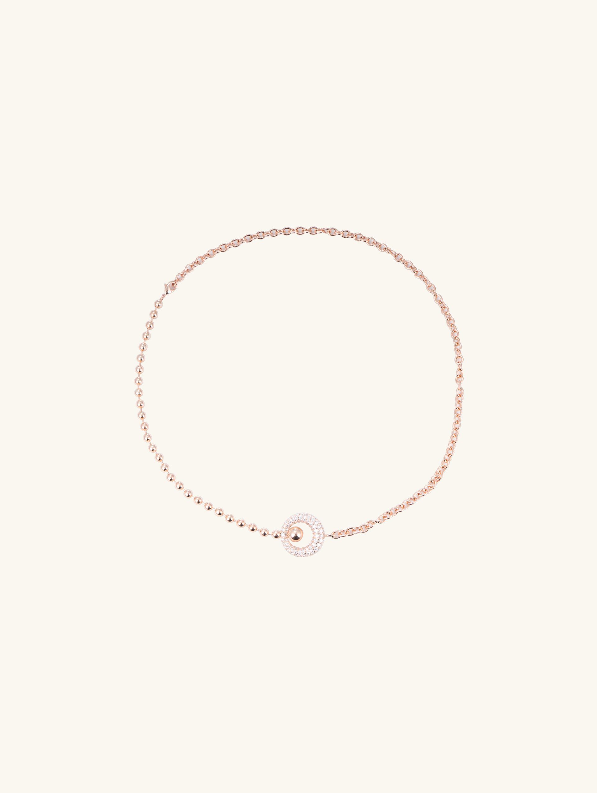 14K Diamond Chain Necklace