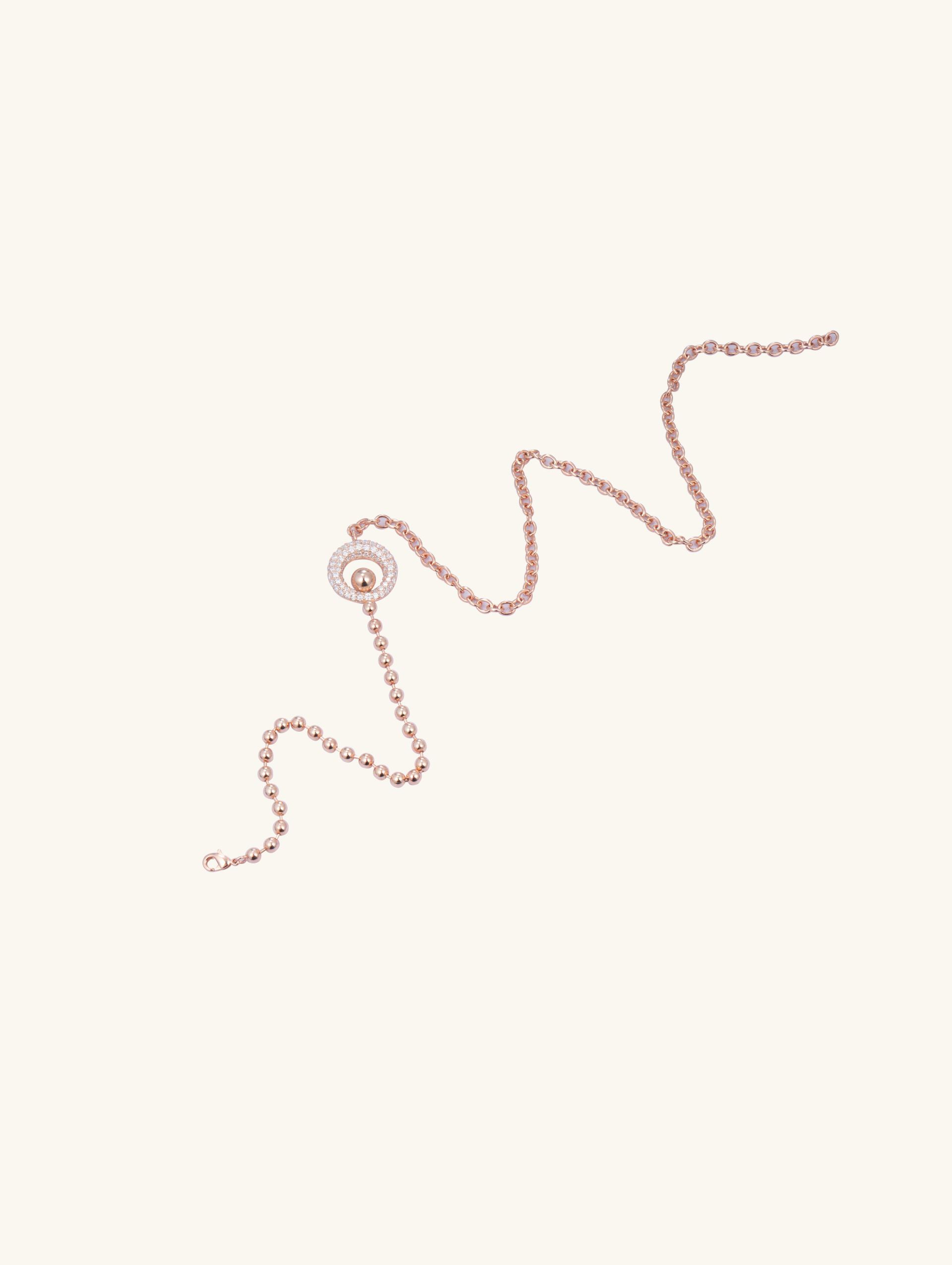 14K Diamond Chain Necklace