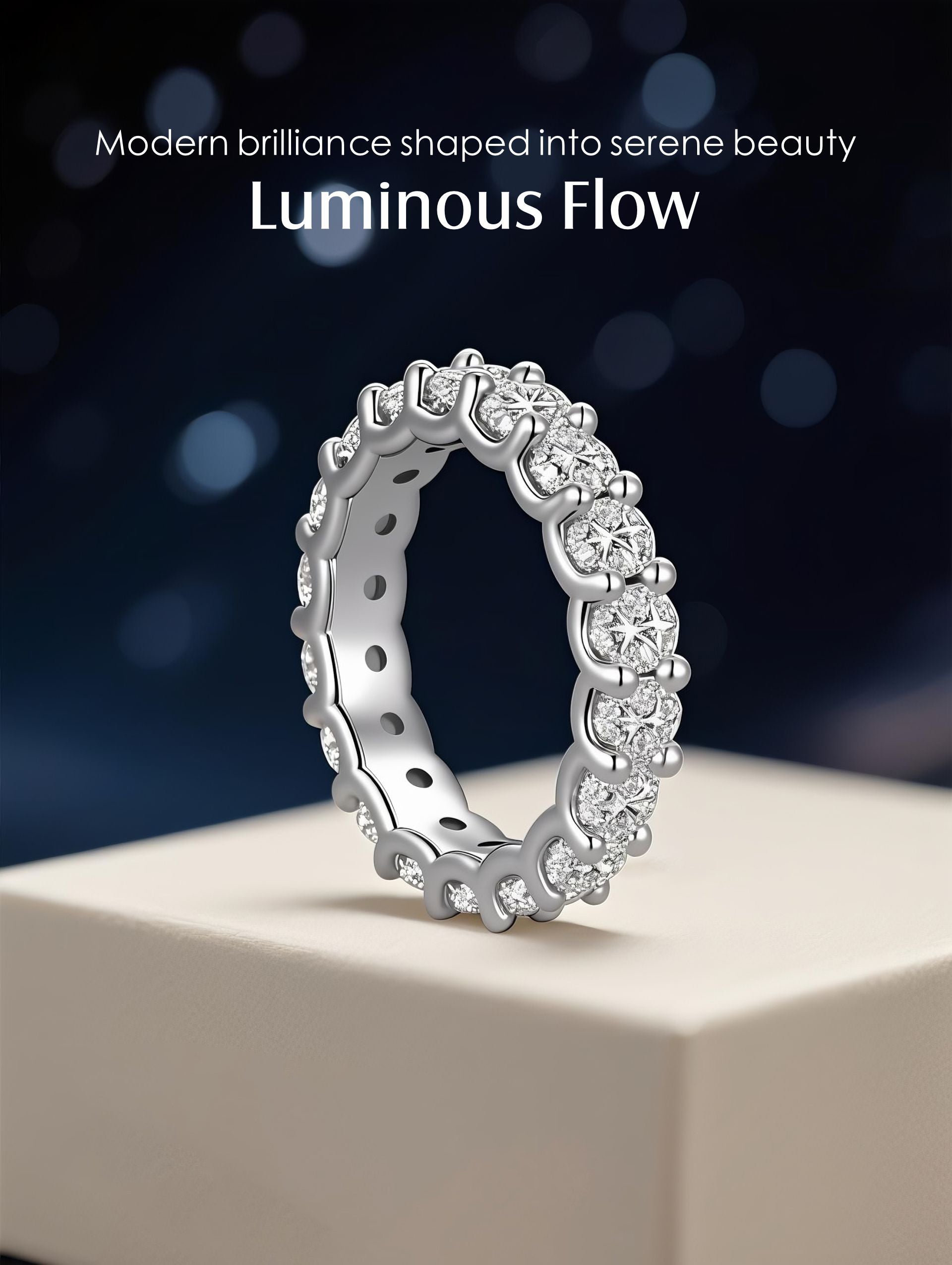 14K Large Diamond Ring