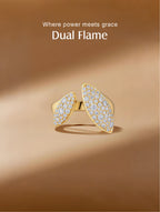 14K Pave Diamond Ring