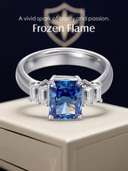 14K Large Square Ring