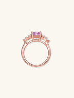 Pink Treasure Wings Diamond 14K Ring