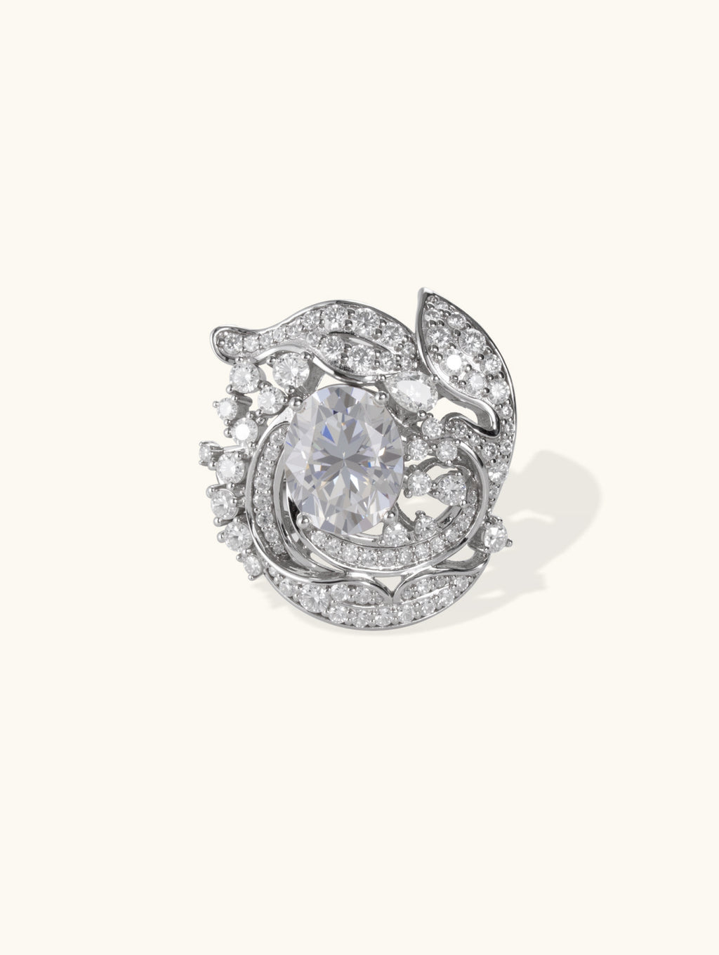 Diamond Vine 14K Diamond Ring