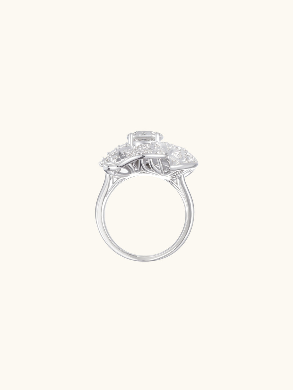 Diamond Vine 14K Diamond Ring