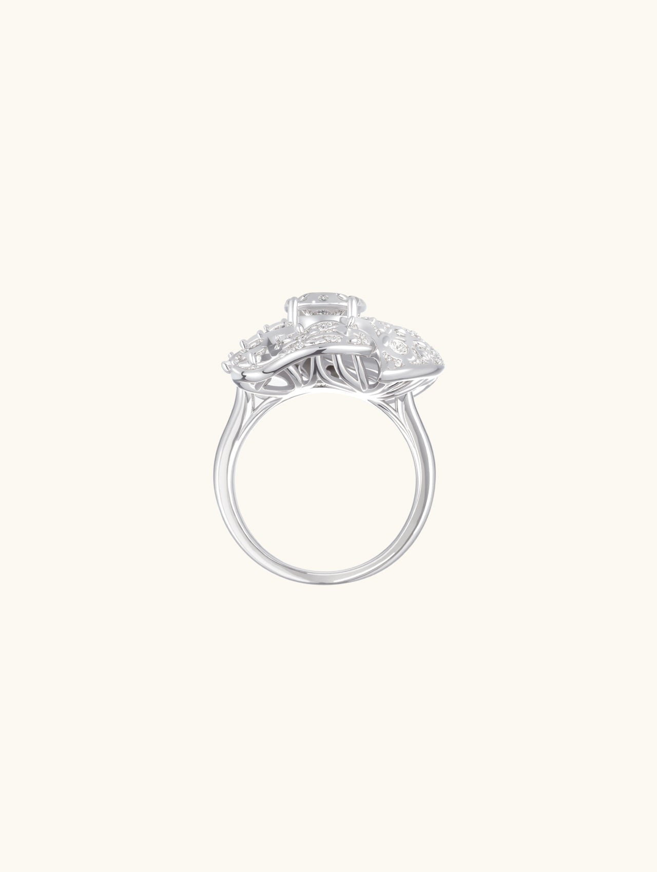 Diamond Vine 14K Diamond Ring