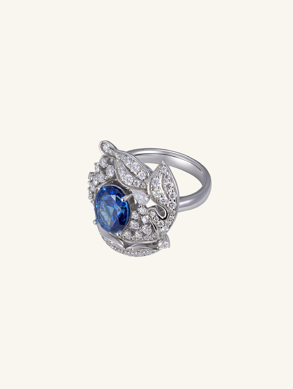 Vine Diamond 14K Ring
