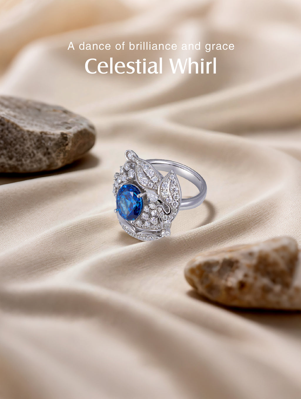 Vine Diamond 14K Ring