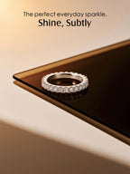 14K Row Setting Ring